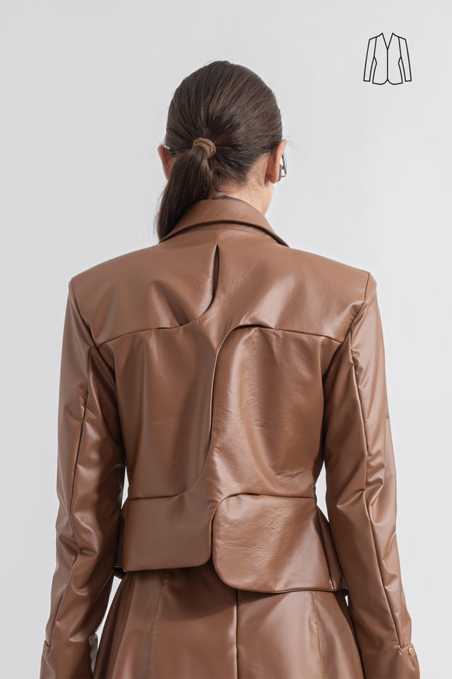 asymmetric_leather_look_blazer_light_brown_back_details